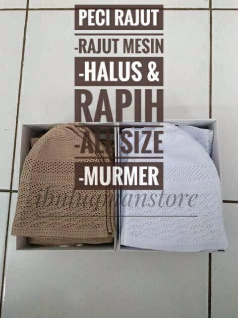 peci rajut mesin