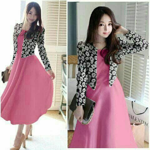 NR Maxi dress /Gamis /Longdress Lunma