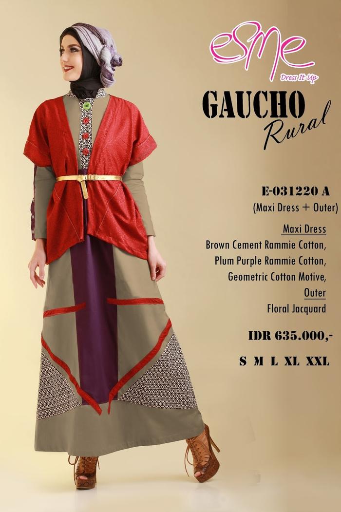 GAMIS ESME E-031220B/BAJU MUSLIM/BUSANA MUSLIM/DISKON 30%