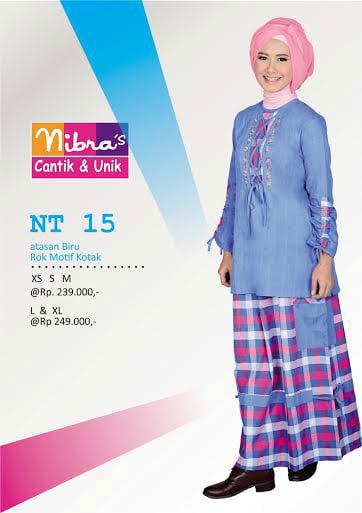Stelan Rok Cantik dan Unik Nibras Teens NB-NT15 - Stelan Remaja