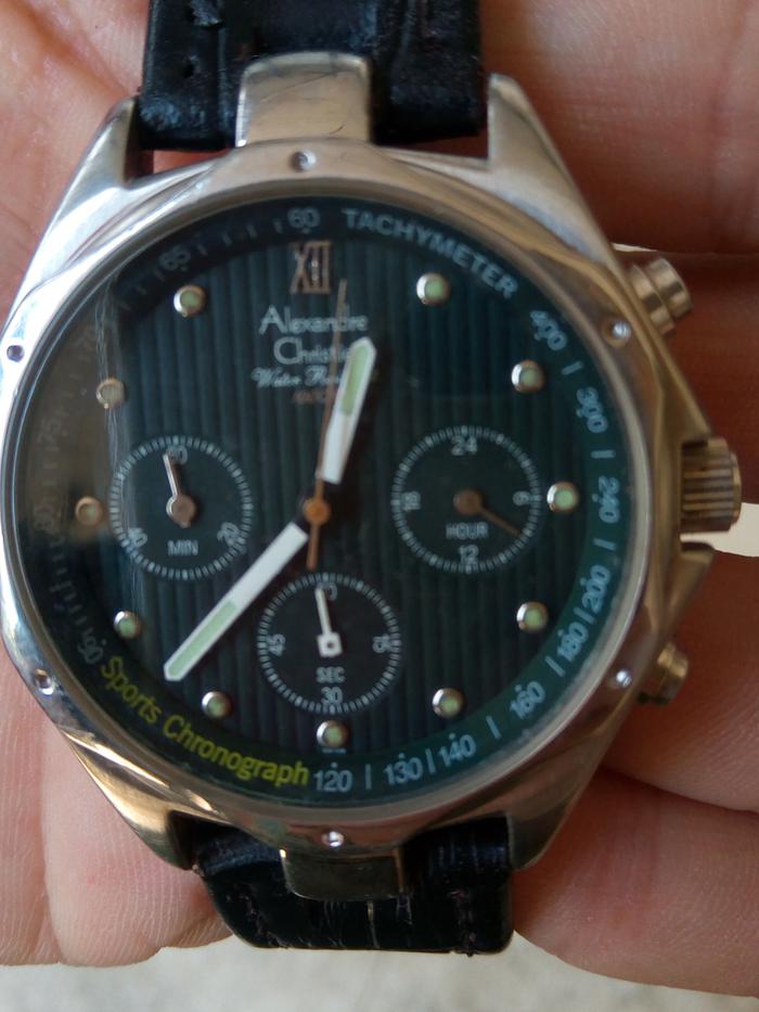 jam tangan alexander christie crono ori