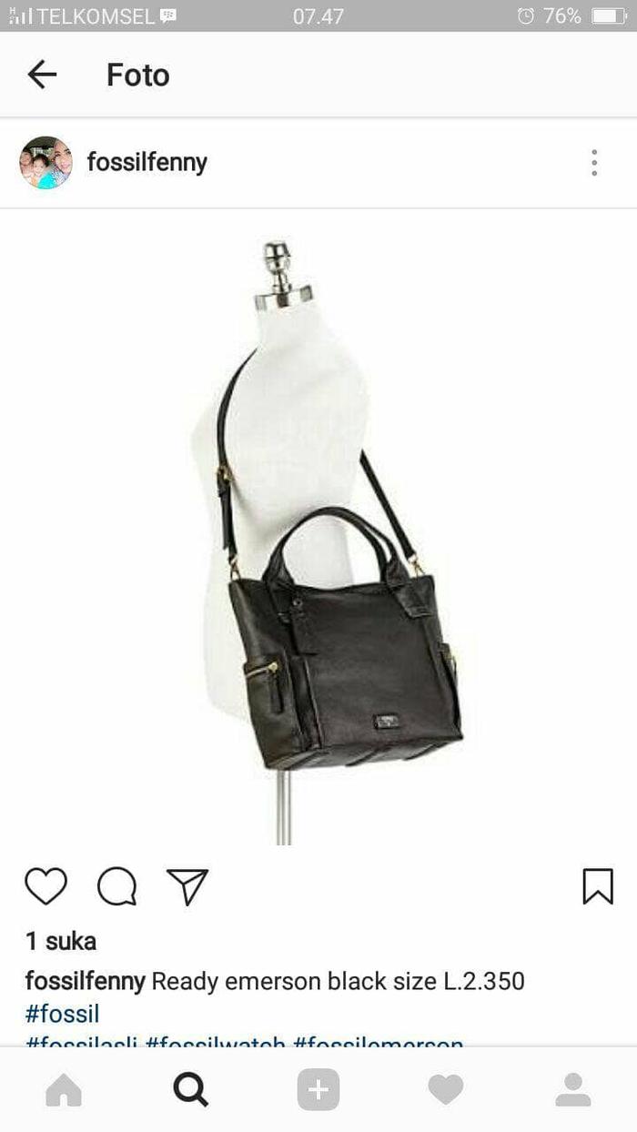 tas fossil emerson black large