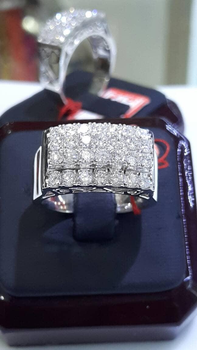 Cincin Emas & Berlian Model Lotreng