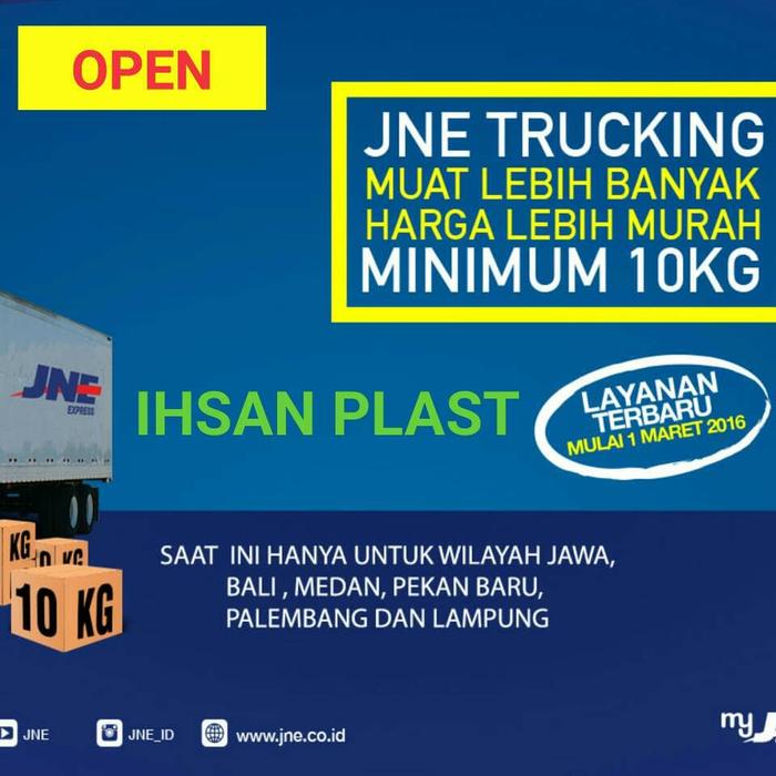 OPEN JNE TRUCKING/JTR LEBIH MURAH MIN. 10 KG