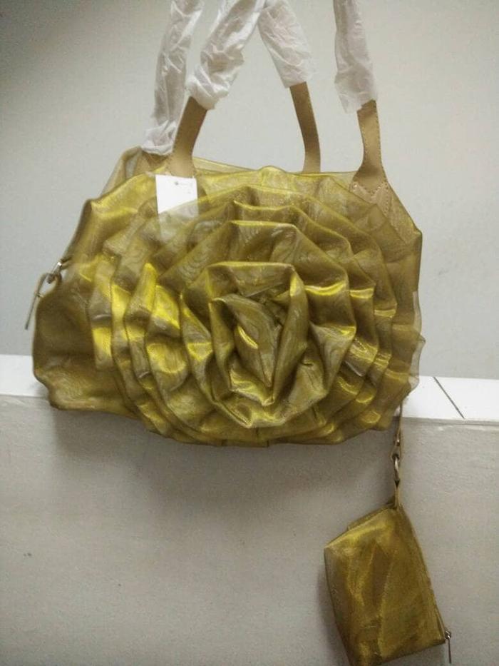 Tas Flower Gold