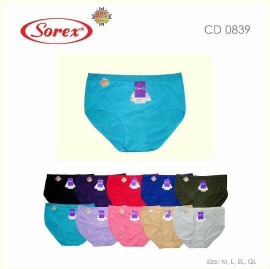CD Sorex 0839 celana dalam wanita Sorex 0839