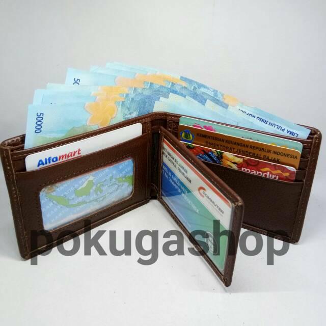 dompet kulit pria/ dompet kulit pendek /dompet kulit garut/dompet pria