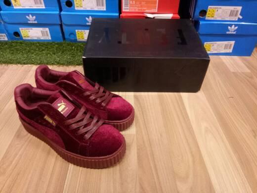 PUMA X RIHANNA CREEPERS BURGUNDY
