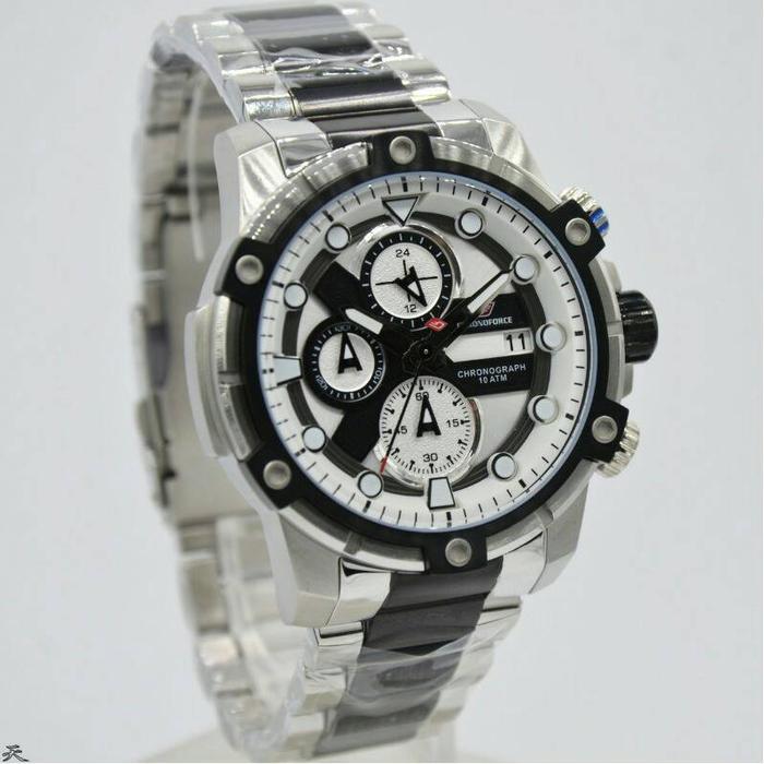 Chronoforce 5270 Silver Black original
