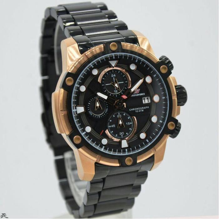 Chronoforce 5270 Black Rosegold original