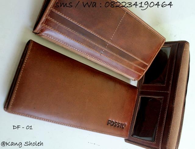 DOMPET PANJANG FOSSIL RARE KULIT ASLI BERKUALITAS DURABLE