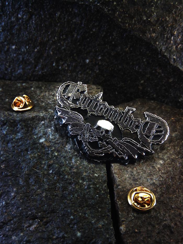 Bolt Thrower Wing skull chaos Pin badge