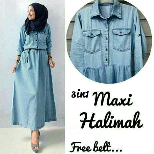 NR Maxi dress /Gamis /Longdress Eva