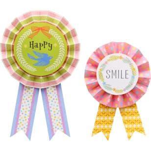 DIY Papercraft Bross Kertas Happy & Smile