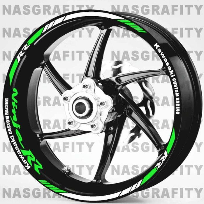 stiker velg kawasaki ninja RR