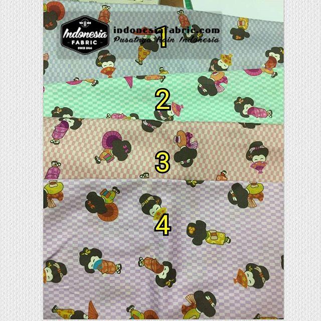 Kain Katun Jepang - Little Oshin