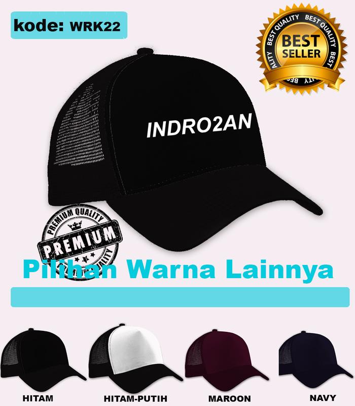 Topi warkop dki dono kasino indro snapback premium