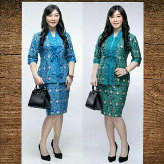 setelan Batik Rok Blouse kartika Tenun