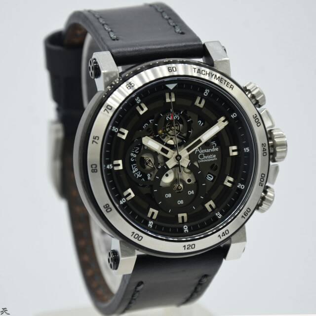 Alexandre Christie AC 6429 Black silver original