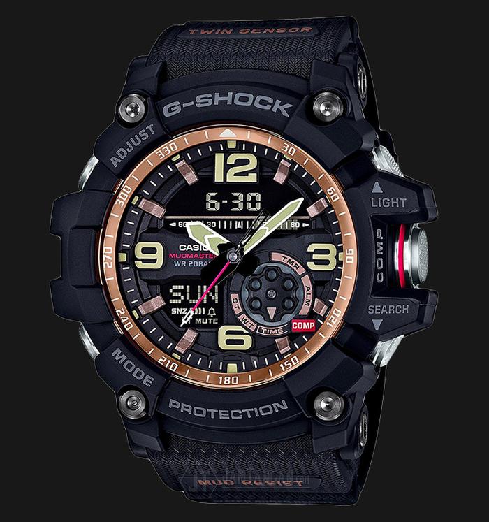 CASIO G SHOCK GG-1000RG-1A MUDMASTER TWIN SENSOR ORIGINAL CASIO