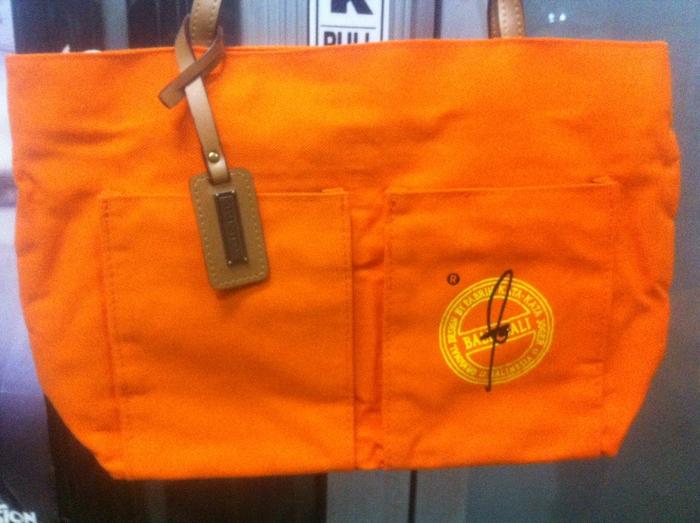 Tas Joger BALI Canvas Lady Besar Orange