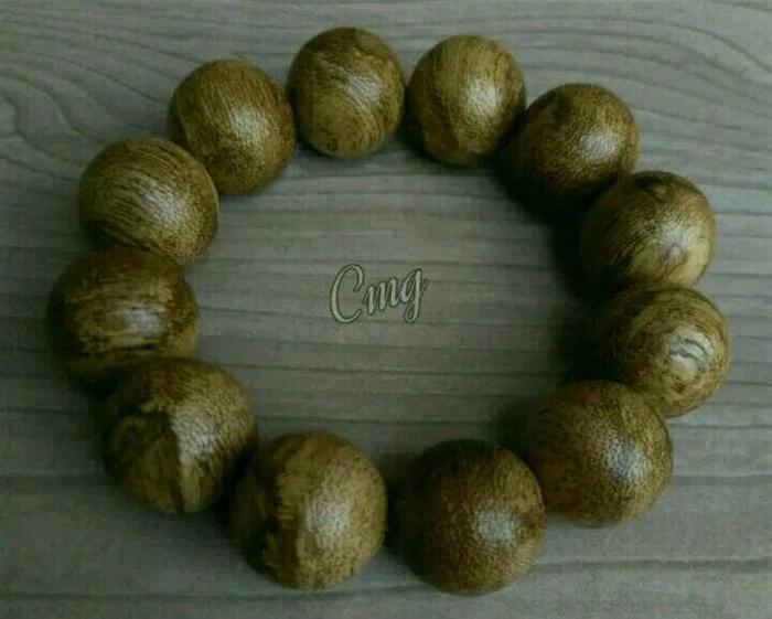 GELANG KAYU GAHARU ASLI KELAS TGC 20MM