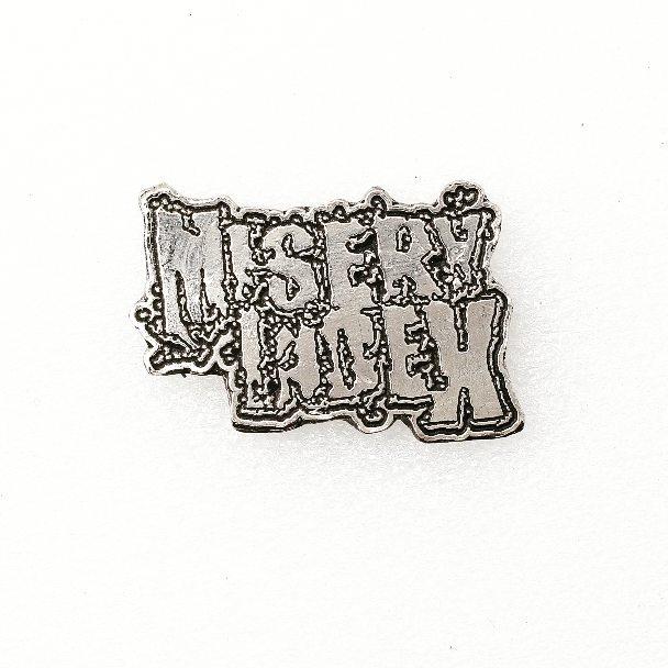 Misery Index metal pin Official lisensi