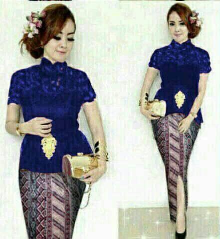 GB Setelan Baju Kebaya Batik Hijab Emily