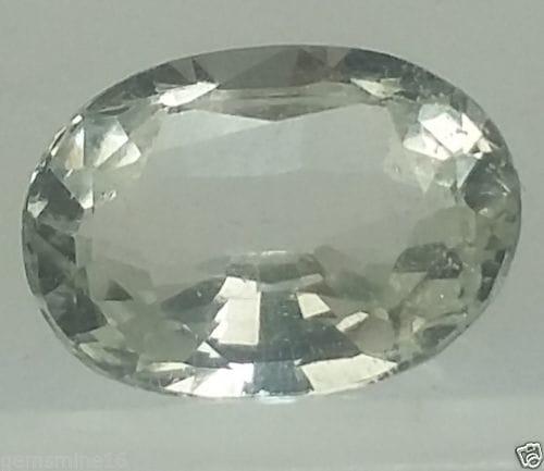 NATURAL 4.45 CT White Topaz  GIE Memo  Best Quality Gemstone