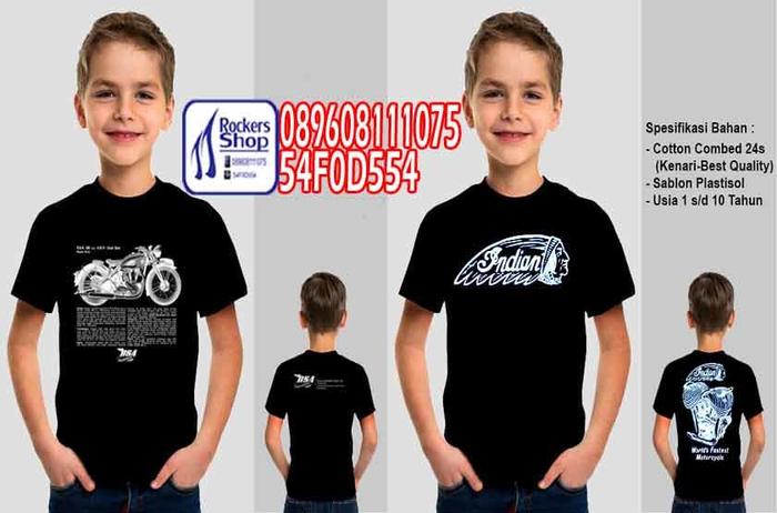 Kaos Motor Anak BSA Indian Motor Gede Moge