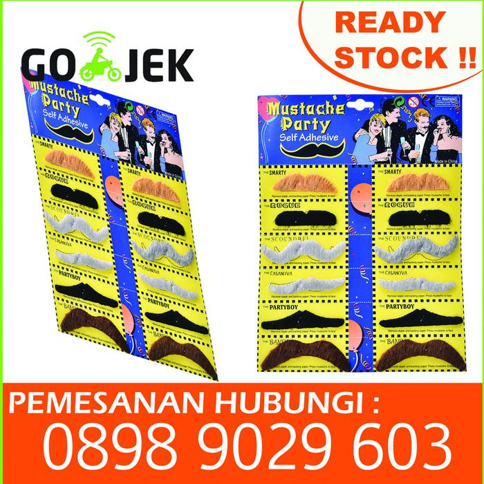kumis jambang palsu kumis putih kumis pak raden kumis gatotkaca