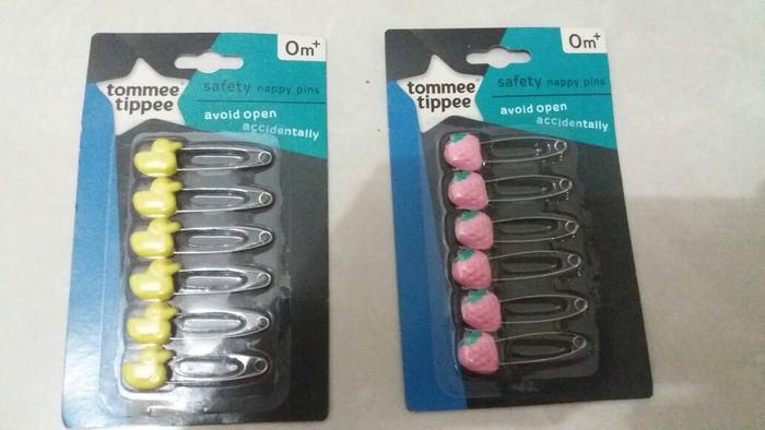 peniti bayi/tommee tippee nappy pins/tommee tippee