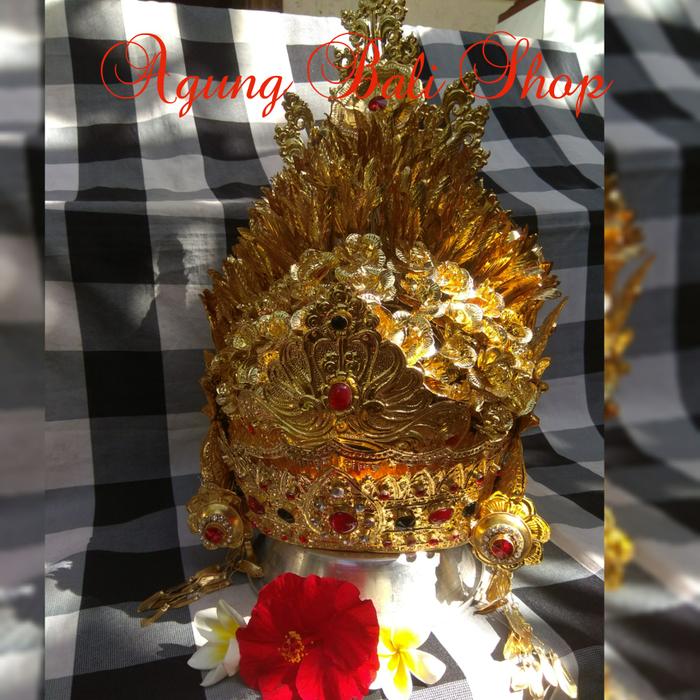 mahkota pengantin bali pria