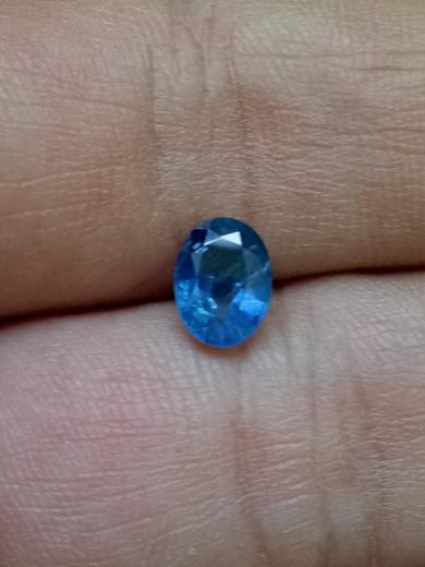 DGL Certified Sparkling,Heated 1.59 Ct Royal Blue SAPPHIRE Ceylon