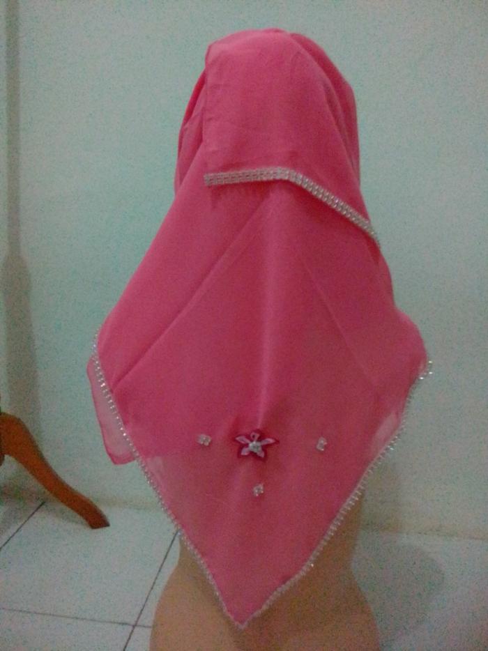 jilbab segiempat payet batu swarovski