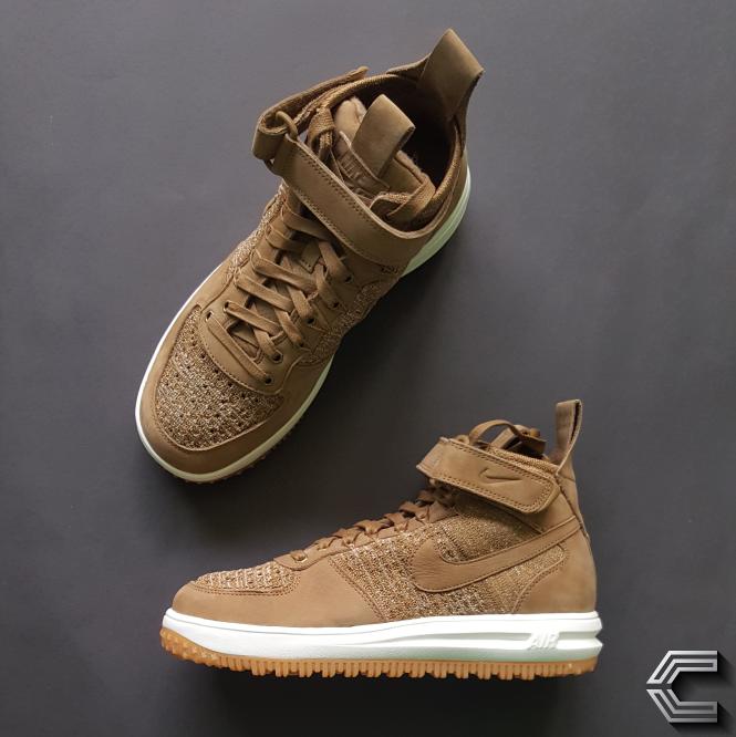 Nike Lunar Force 1 Flyknit Workboot "Wheat