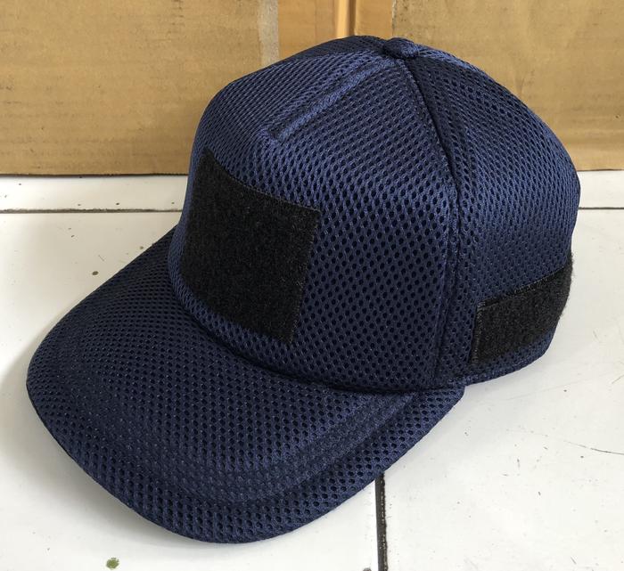 Topi Tactical Biru Jaring