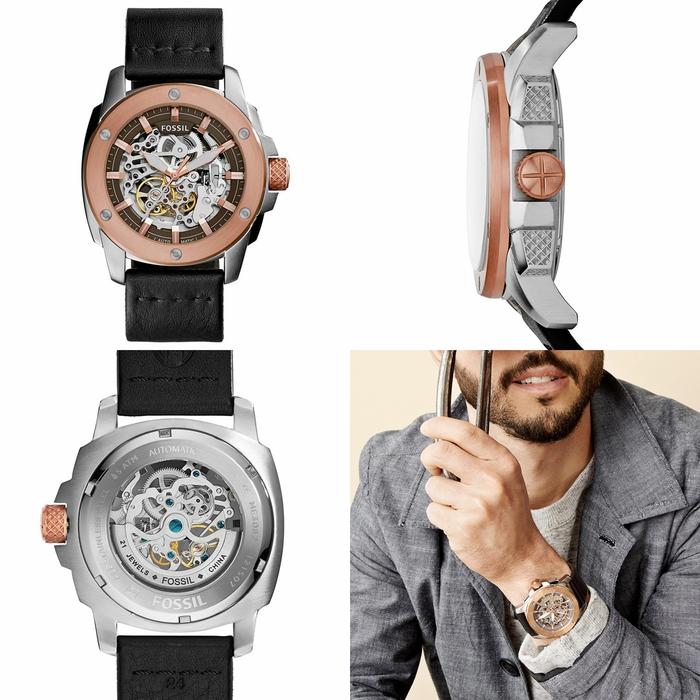 Jam Tangan Pria FOSSIL Modern Machine ME3082 Leather ORIGINAL