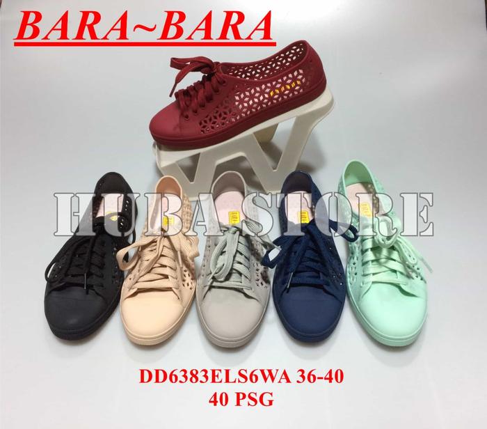 Sepatu wanita jelly shoes import sneakers cewe keds kets DD6383ELS