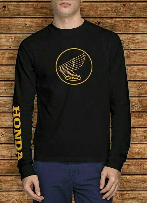 KAOS LENGAN PANJANG HONDA, BAJU HONDA OTOMOTIF
