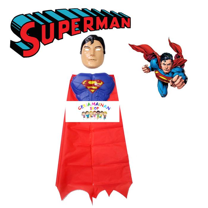 Mainan Topeng dan Jubah Superman