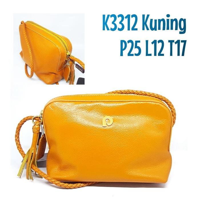 Tas Kulit Papillon Original K3312 Kuning