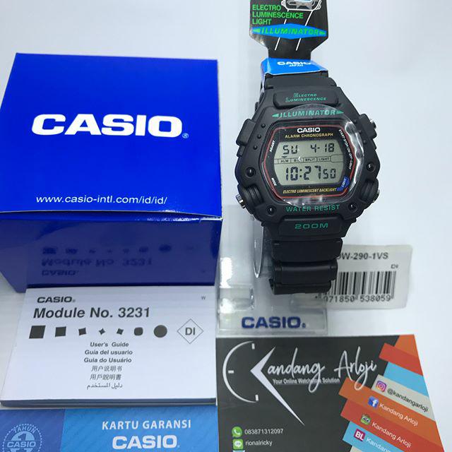 CASIO DW-290 DW290 RUBBER - ORIGINAL