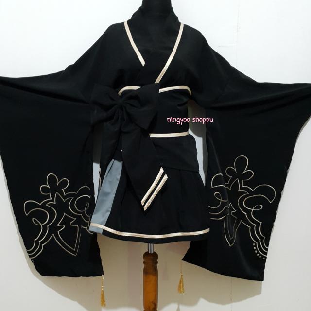 nier automata 2b yukata / kimono cosplay