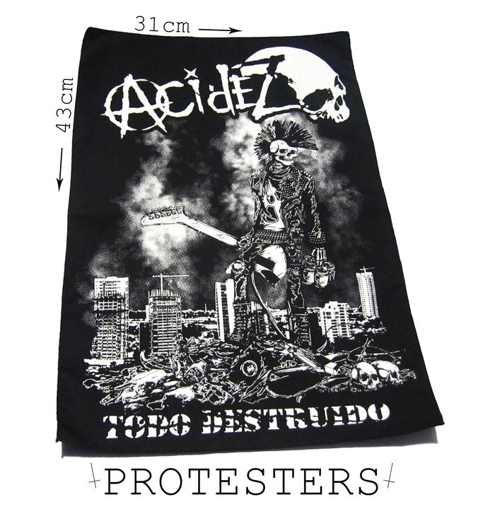 EMBLEM PUNGGUNG / BACKPATCH PUNK ACIDEZ