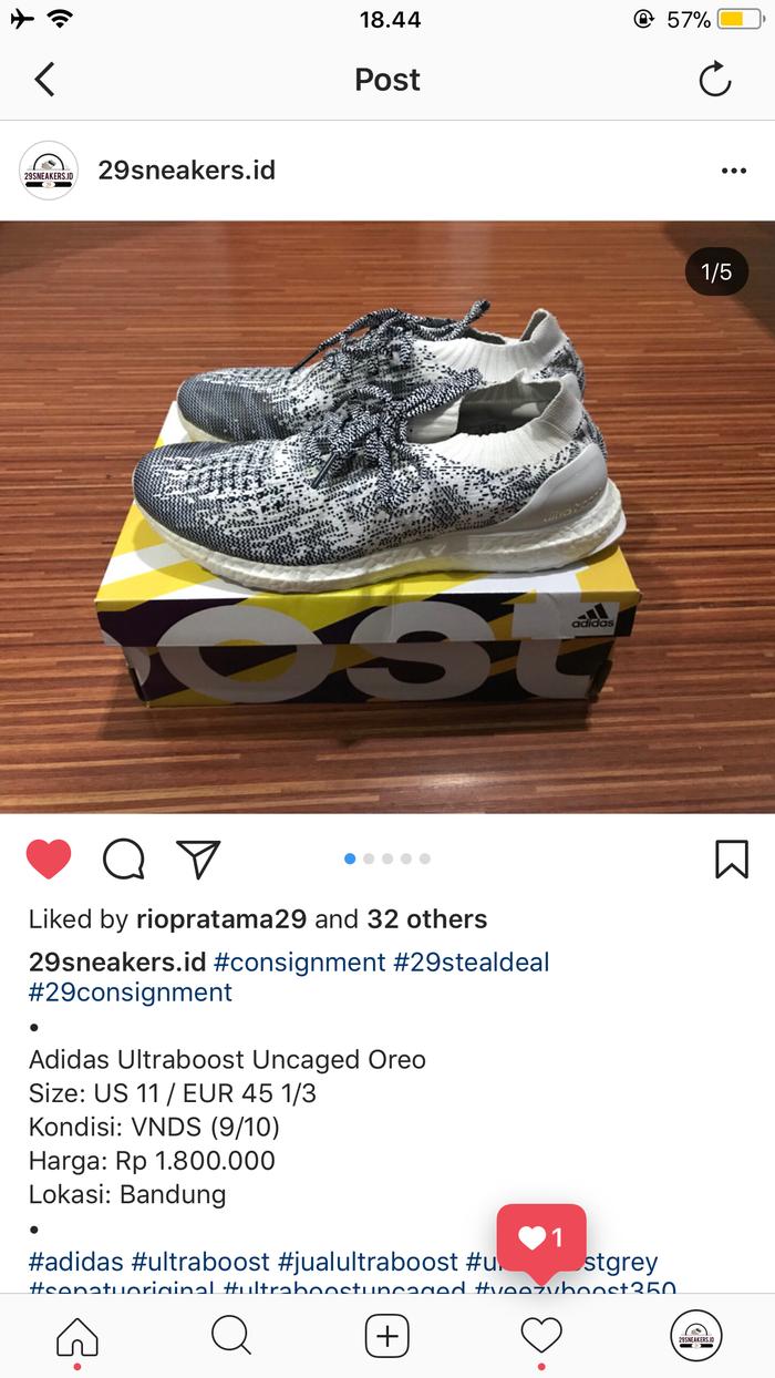 ultraboost uncaged oreo