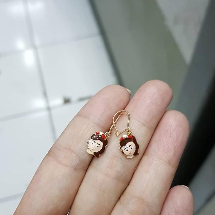 ANTING ANAK PRINCESS EMAS KADAR 700 MURAH