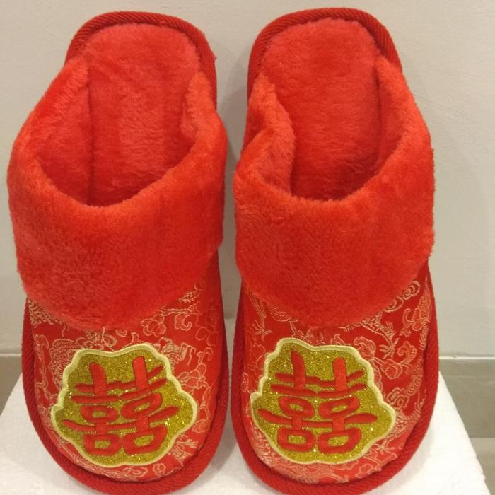 sandal shuang xi merah married