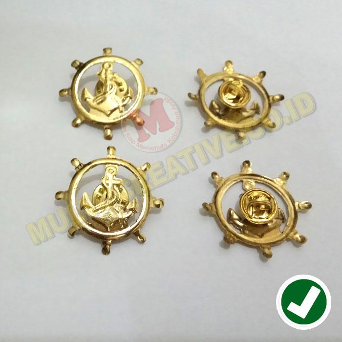 Pin Krah Pelayaran Jangkar pelayaran - Pin Kopsteken Jangkar Pelayaran