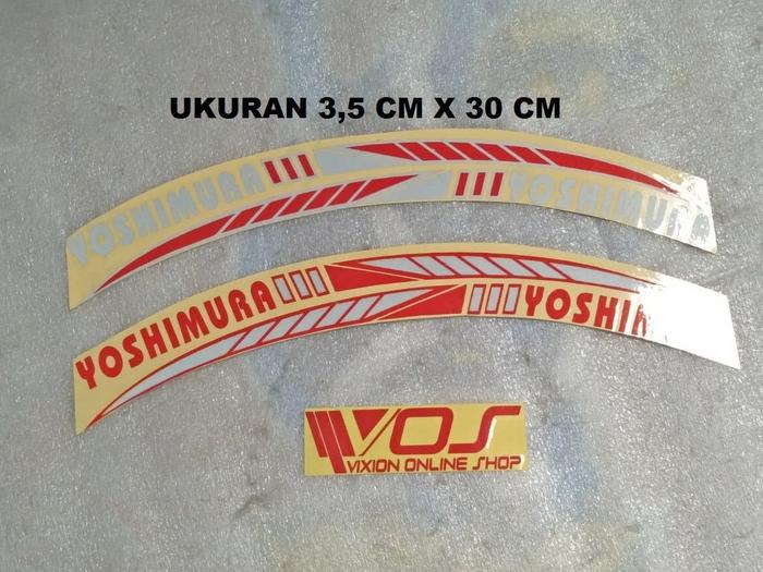 LIS VELG CUTING STIKER NYALA MANTUL YOSHIMURA